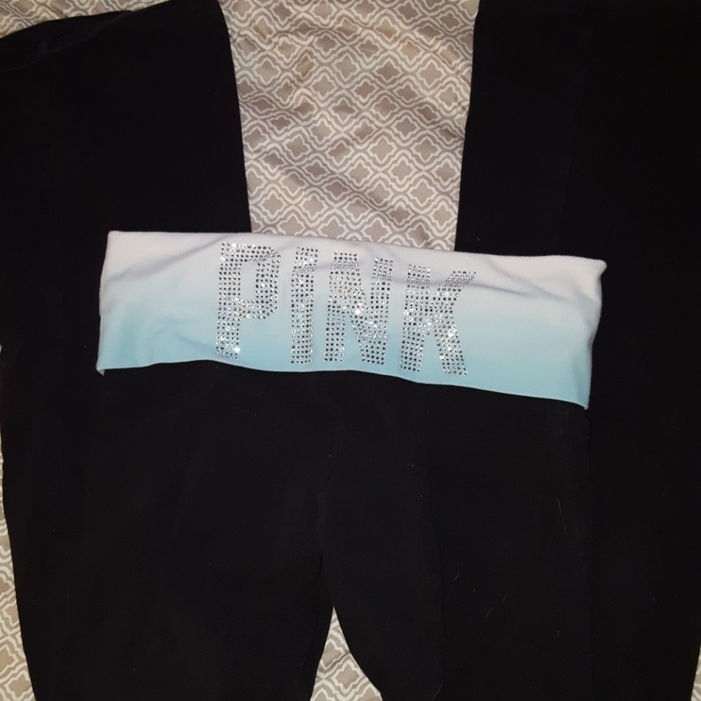 Bling yoga pants